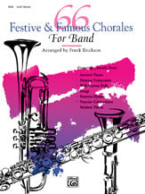 66 Festive and Famous Chorales for Band Clarinet 1 band method book cover